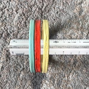 Assorted neon set of 3 bangles